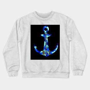 Anchored By Fin Crewneck Sweatshirt